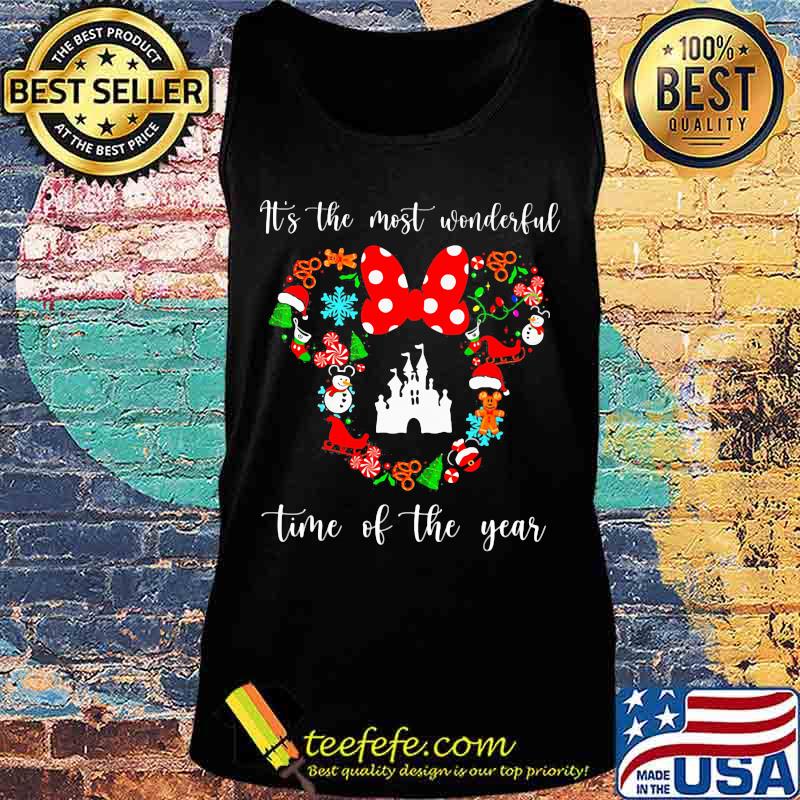 Mickey mouse it's the most wonderful time of the year christmas s Tank top Mickey mouse it's the most wonderful time of the year christmas s Tank top