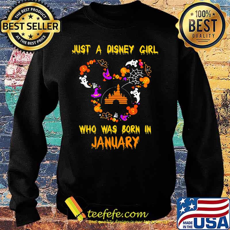 Mickey mouse just a disney girl who was born in january s Sweater Mickey mouse just a disney girl who was born in january s Sweater