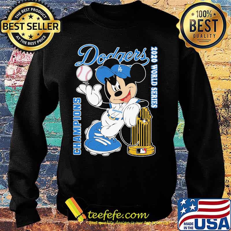 Mickey mouse Los angeles dodgers world series champions 2020 s Sweater Mickey mouse Los angeles dodgers world series champions 2020 s Sweater