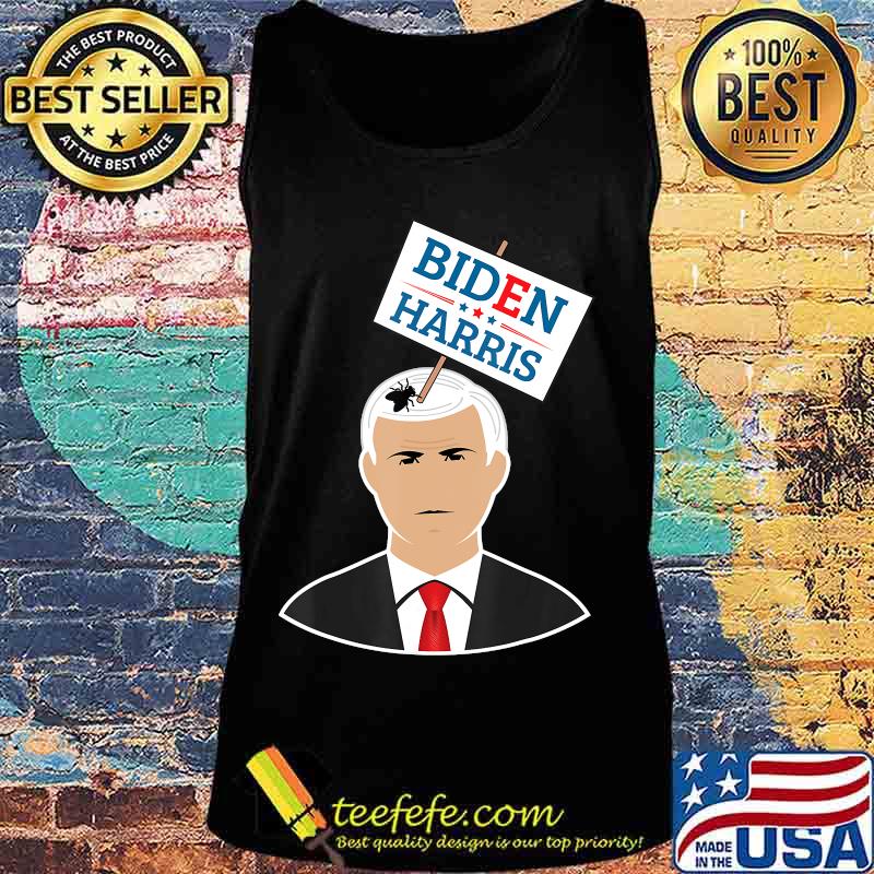 Mike Pence Fly Hair Vote Biden Harris 2020 Debate Funny Meme T-Shirt Tank top Mike Pence Fly Hair Vote Biden Harris 2020 Debate Funny Meme T-Shirt Tank top