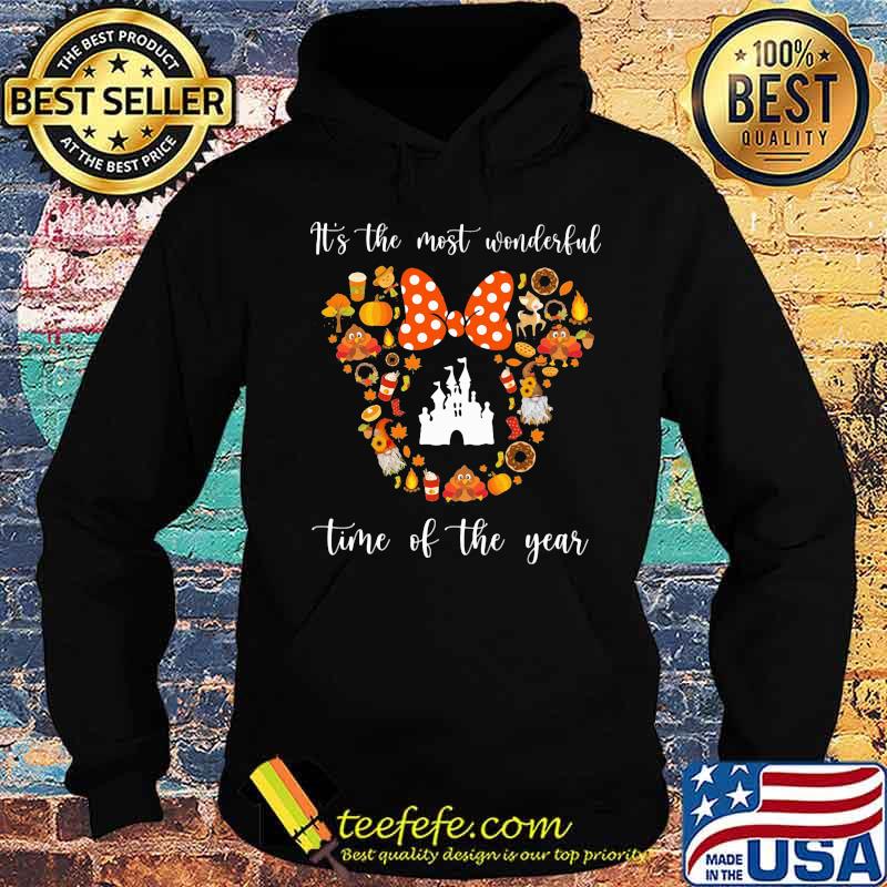 Minnie mouse it's the most wonderful time of the year fall s Hoodie Minnie mouse it's the most wonderful time of the year fall s Hoodie