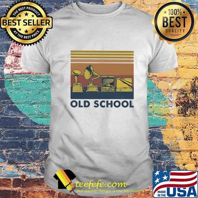 Musical instrument old school vintage retro shirt