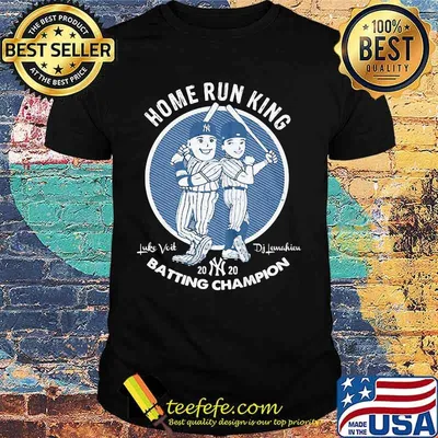 New york yankees home run king batting champion luke voit dj lemahieu 2002 shirt