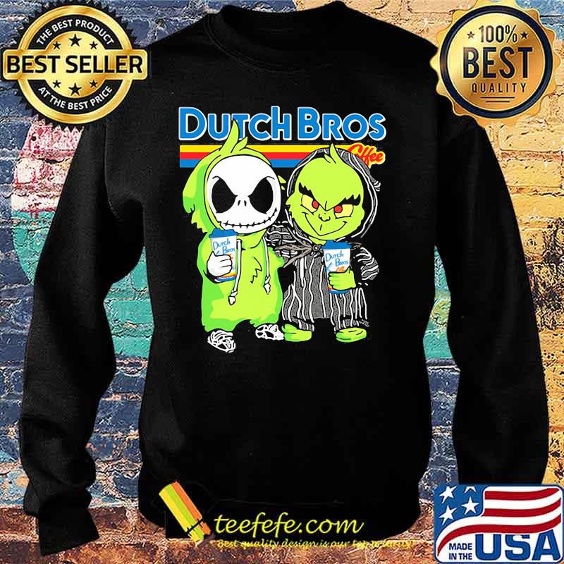 Nightmare and Grinch Dutch Bros Coffee s Sweater Nightmare and Grinch Dutch Bros Coffee s Sweater