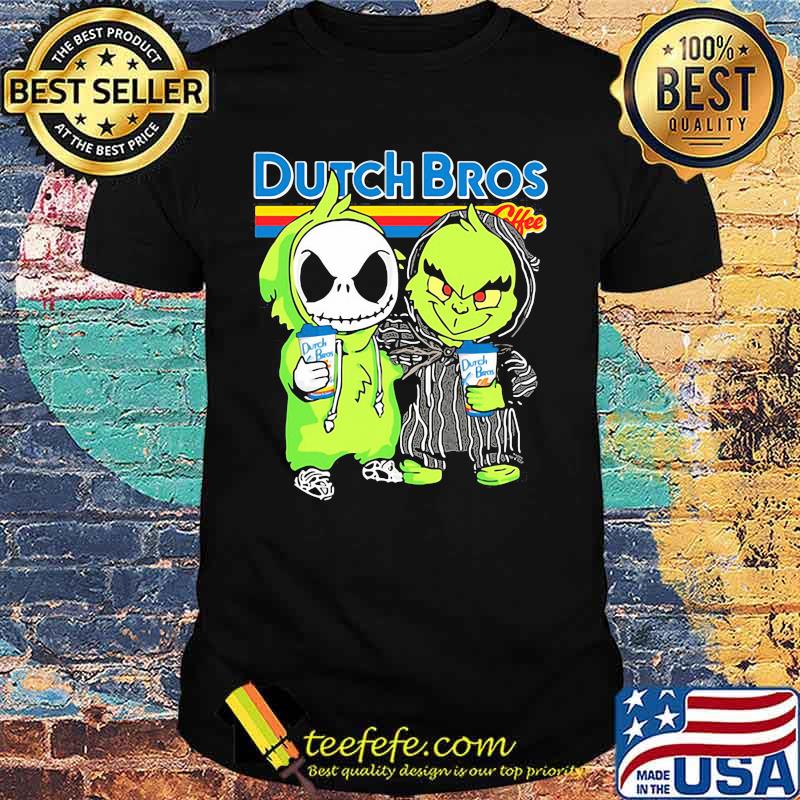 Nightmare and Grinch Dutch Bros Coffee shirt Nightmare and Grinch Dutch Bros Coffee shirt