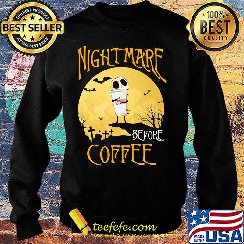 Nightmare before Dunkin Donuts Halloween s Sweater Nightmare before Dunkin Donuts Halloween s Sweater