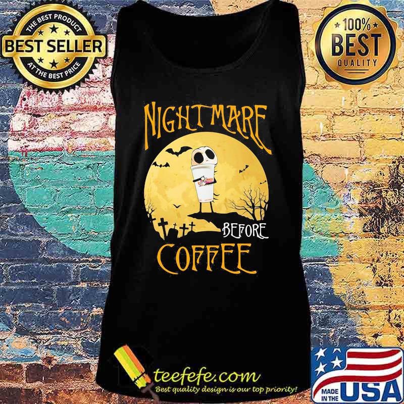 Nightmare before Dunkin Donuts Halloween s Tank top Nightmare before Dunkin Donuts Halloween s Tank top