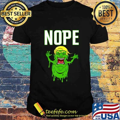 Nope president donald trump election halloween shirt
