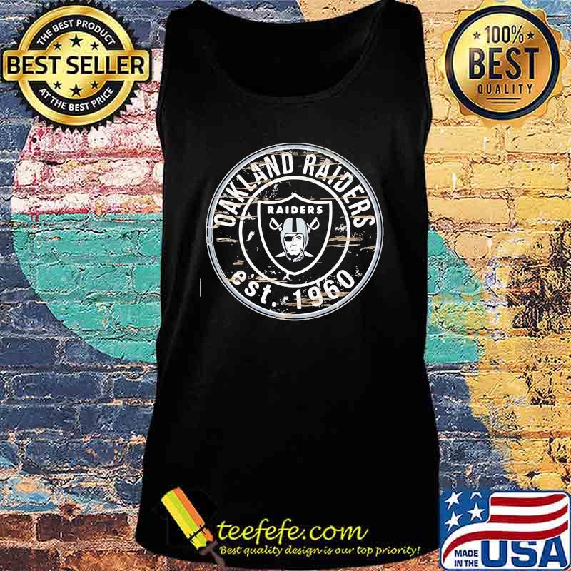 Oakland raiders est 1960 logo s Tank top Oakland raiders est 1960 logo s Tank top