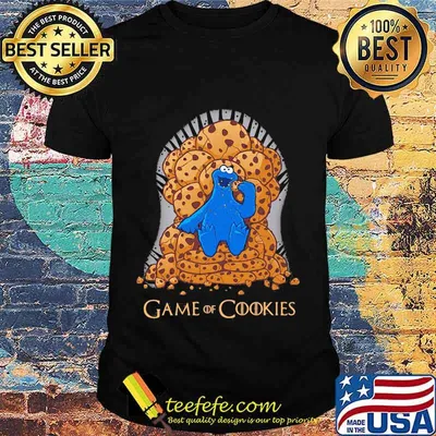 Official game of cookies shirt