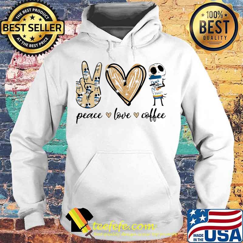 Official peace love coffee heart s Hoodie Official peace love coffee heart s Hoodie
