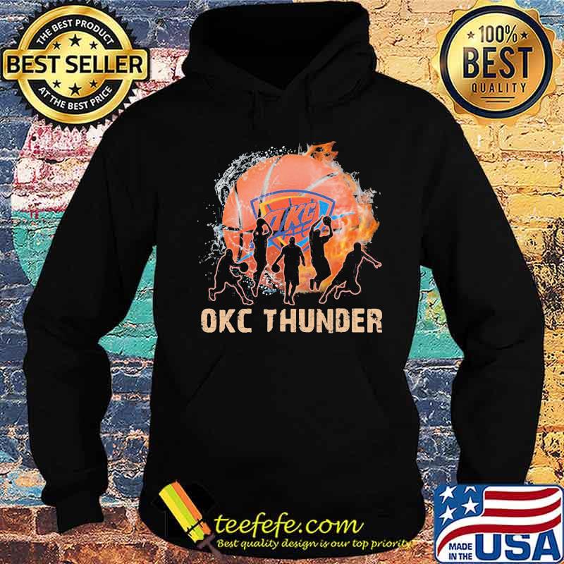 Okc thunder basketball water and fire s Hoodie Okc thunder basketball water and fire s Hoodie