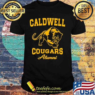 Panther caldwell cougars alumni shirt