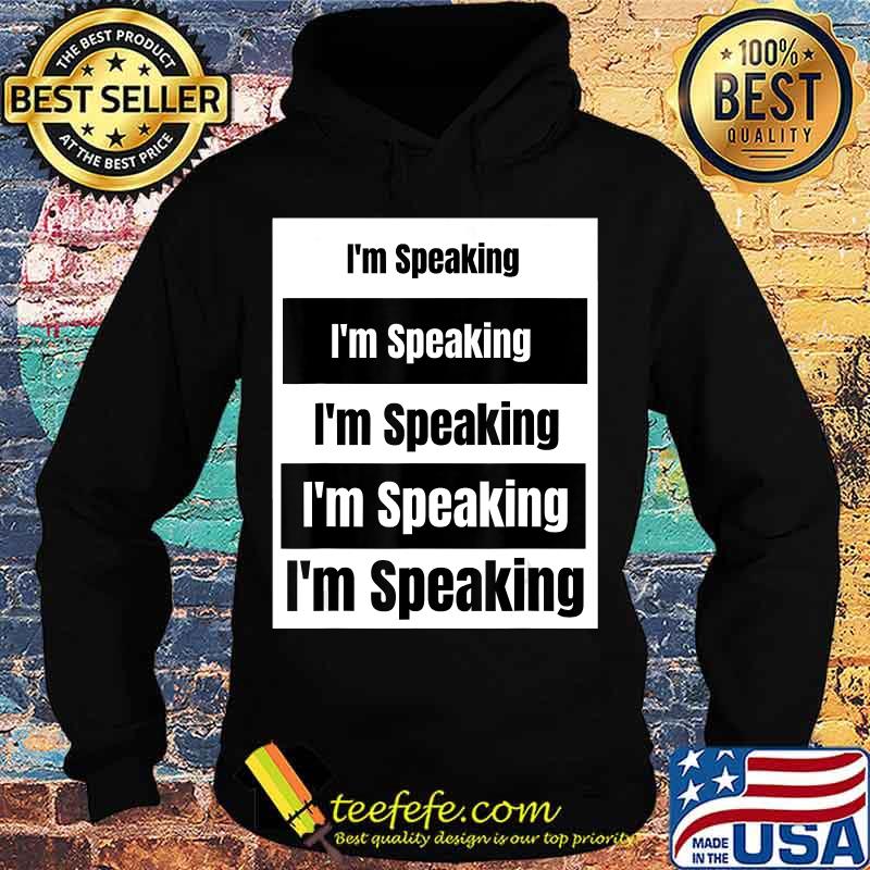 PenceHarris VP Debate 2020 I'm Speaking T-Shirt Hoodie PenceHarris VP Debate 2020 I'm Speaking T-Shirt Hoodie