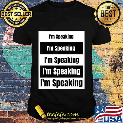 PenceHarris VP Debate 2020 I'm Speaking T-Shirt