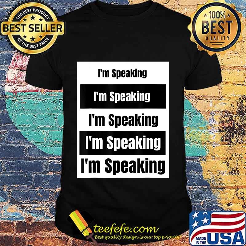 PenceHarris VP Debate 2020 I'm Speaking T-Shirt