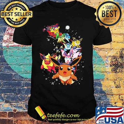 Pikachu cartoon merry christmas shirt