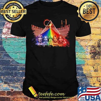 Pink floyd band members native rainbow shirt