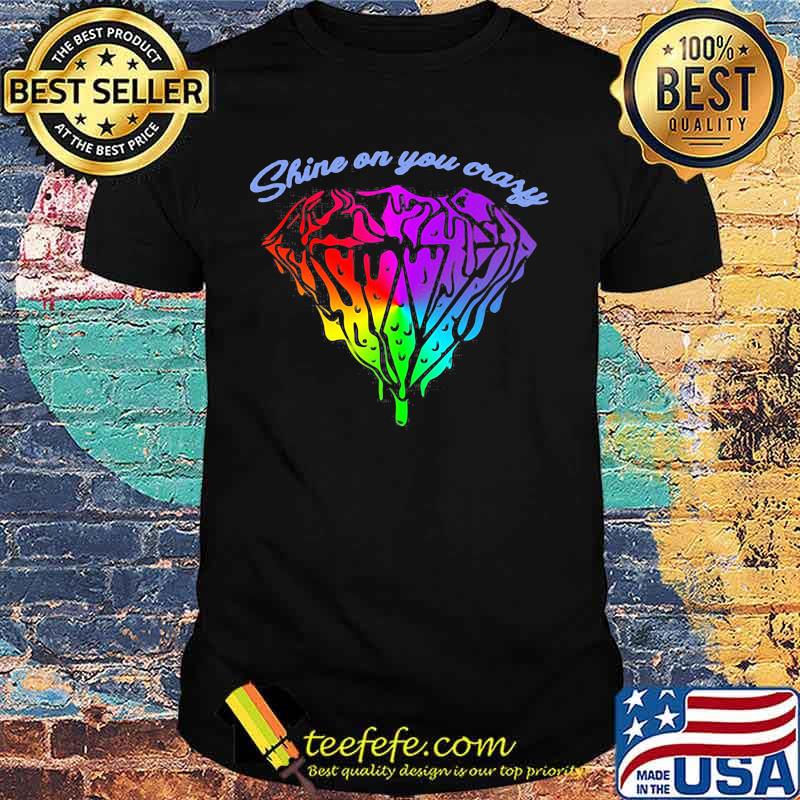 Pink floyd band shine on you crazy diamond shirt