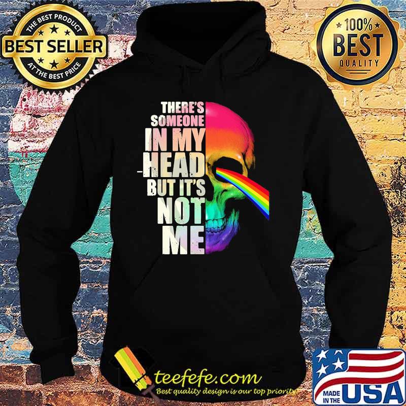 Pink floyd band skull there's someone in my head but it's not me lgbt s Hoodie Pink floyd band skull there's someone in my head but it's not me lgbt s Hoodie
