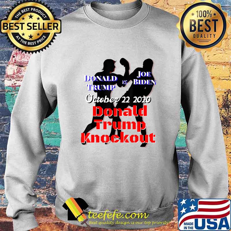 Presidential debate donald trump joe biden october knockout s Sweater Presidential debate donald trump joe biden october knockout s Sweater