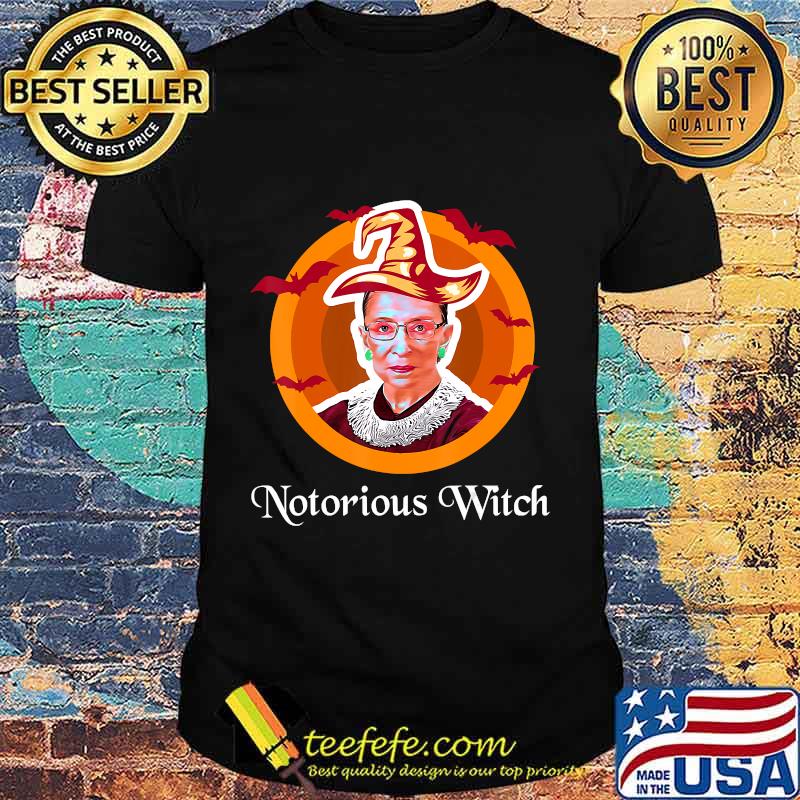 RBG Notorious Witch Ruth Bader Halloween RBG T-Shirt