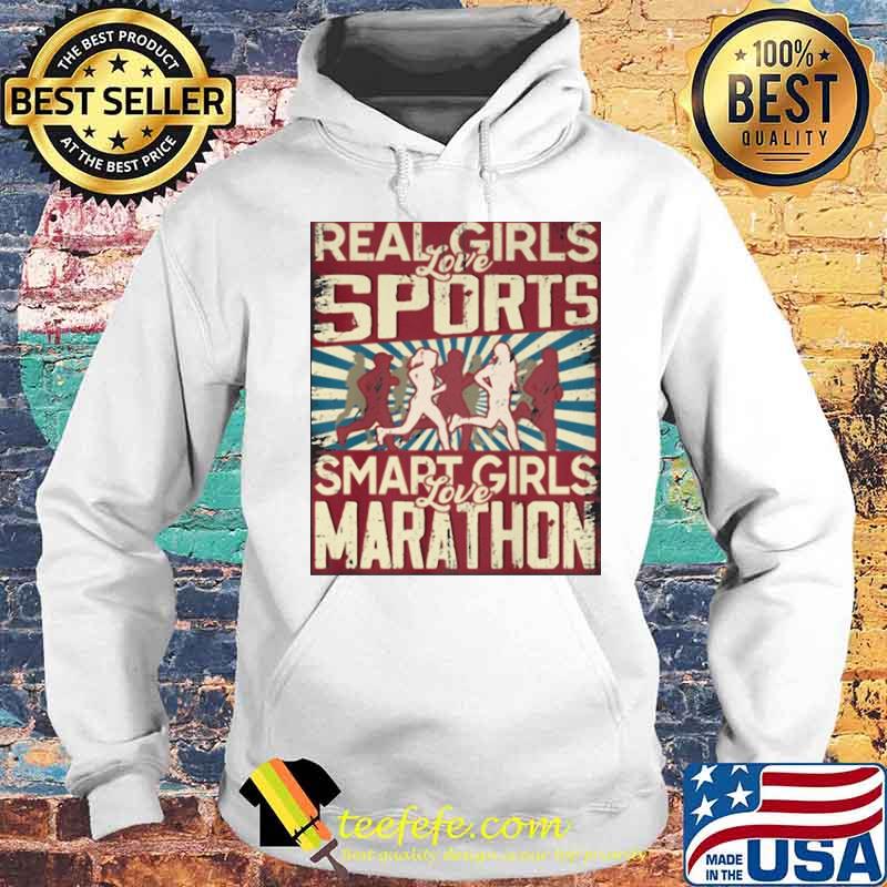 Real love girls sports smart love girls marathon s Hoodie Real love girls sports smart love girls marathon s Hoodie