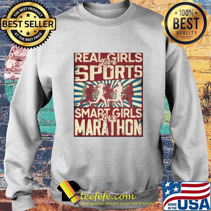 Real love girls sports smart love girls marathon s Sweater Real love girls sports smart love girls marathon s Sweater