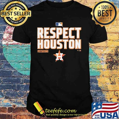 Respect houston postseason baseball shirt