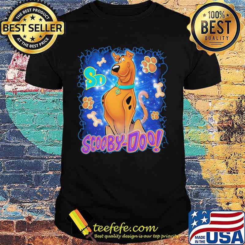 Scooby-doo paw dog cartoon vintage shirt