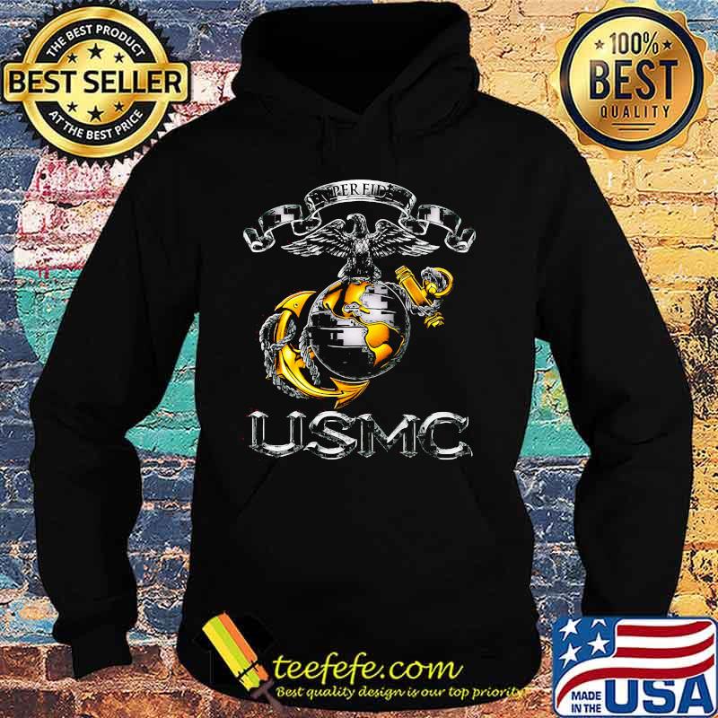Semper fidelis usmc marine logo s Hoodie Semper fidelis usmc marine logo s Hoodie