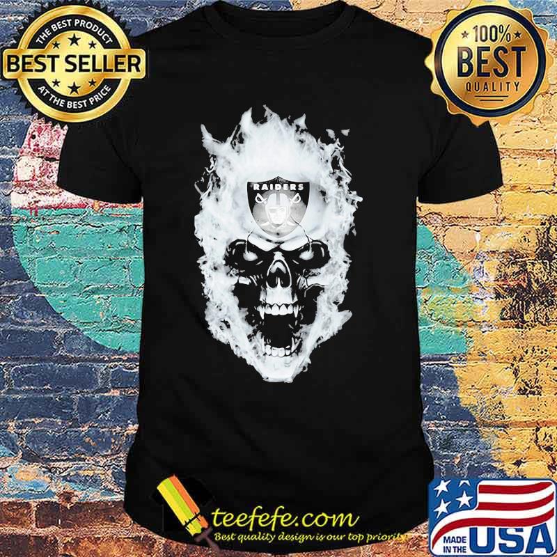 Skull fire oklahoma raiders shirt Skull fire oklahoma raiders shirt