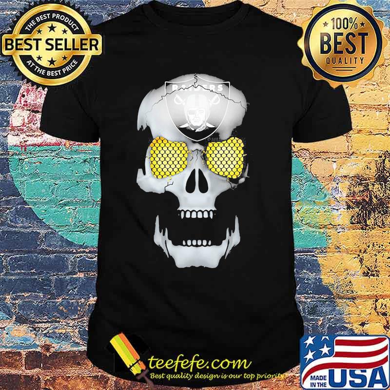 Skull oklahoma raiders logo hive shirt Skull oklahoma raiders logo hive shirt