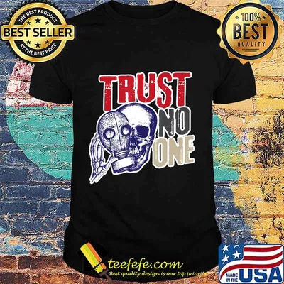 Skull Skull Gas Mask Trust No One