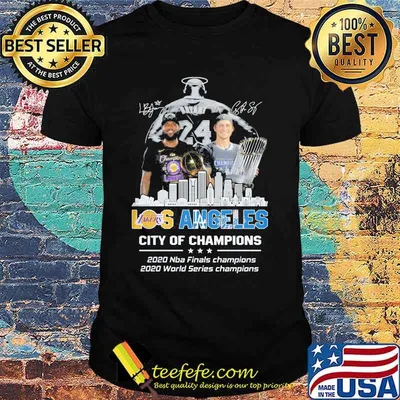Sky Tower los angeles lakers city of champions 2020 nba finals champions 2020 world series champions signatures shirt