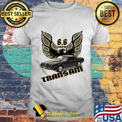 Smokey and the bandit 6.6 litre transam shirt
