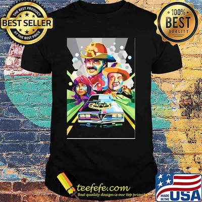 Smokey and the bandit car driver vintage art shirt