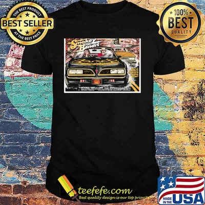 Smokey and the bandit car driver vintage shirt