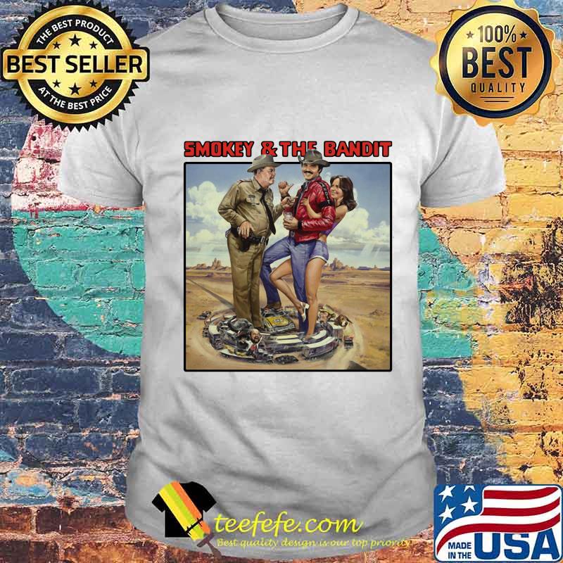Smokey and the bandit characters vintage shirt