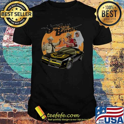Smokey and the bandit cool 70's car vintage shirt