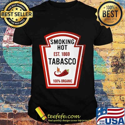Smoking Hot Est. 1869 Tabasco Halloween Costume Shirt