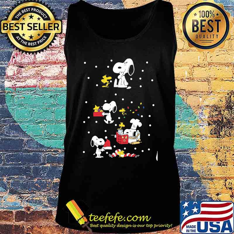 Snoopy and woodstock merry christmas s Tank top Snoopy and woodstock merry christmas s Tank top