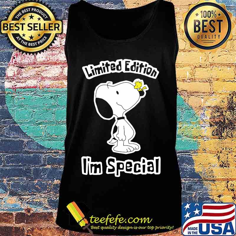 Snoopy limited edition i'm special s Tank top Snoopy limited edition i'm special s Tank top