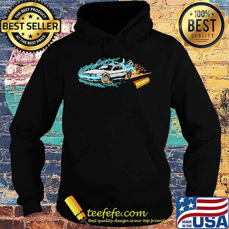 Speeding through time back to the future fire s Hoodie Speeding through time back to the future fire s Hoodie