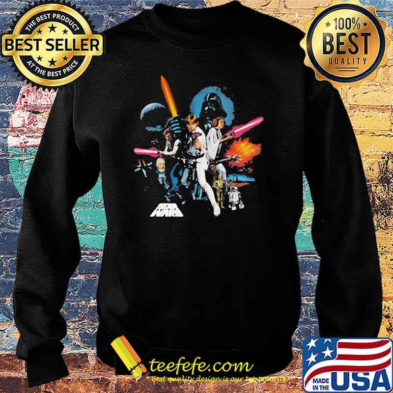 Star wars characters poster vintage s Sweater Star wars characters poster vintage s Sweater