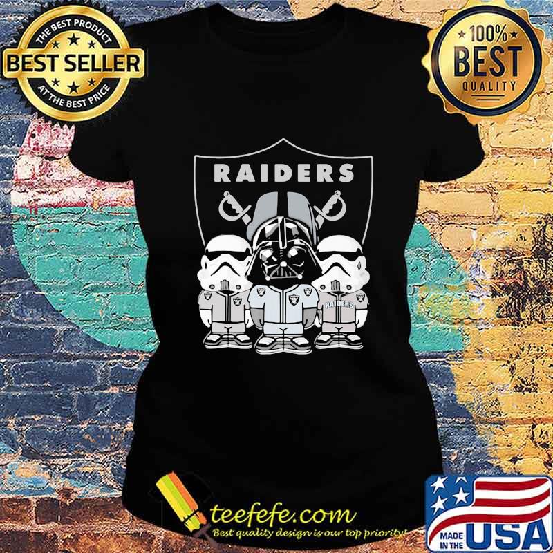 Star wars darth vader las vegas raiders s Ladies tee Star wars darth vader las vegas raiders s Ladies tee