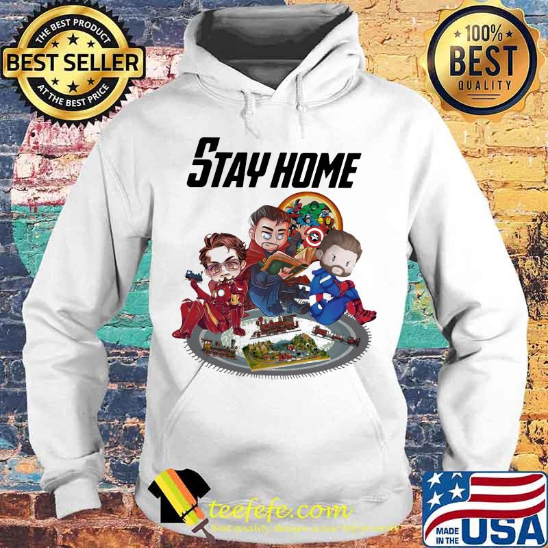 Stay home marvel heroes supernatural s Hoodie Stay home marvel heroes supernatural s Hoodie