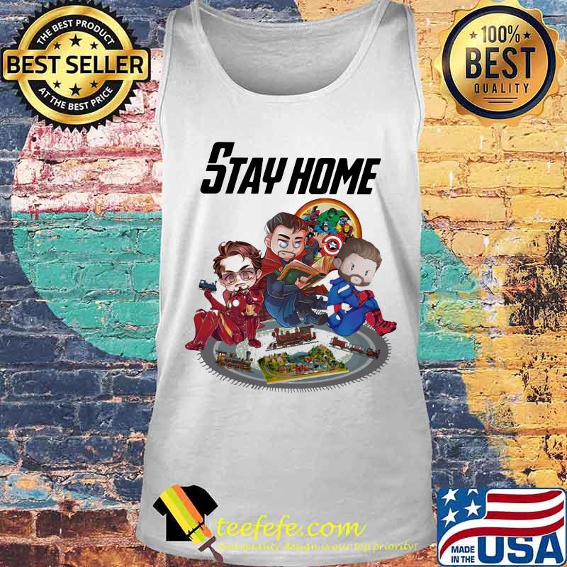 Stay home marvel heroes supernatural s Tank top Stay home marvel heroes supernatural s Tank top