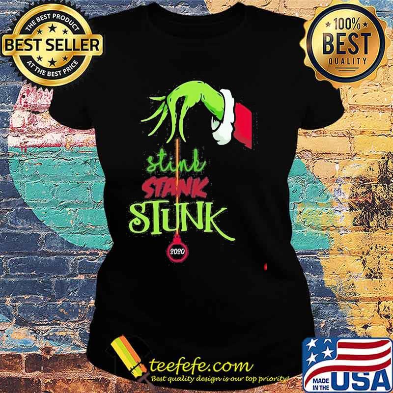 Stink stank stunk santa christmas s Ladies tee Stink stank stunk santa christmas s Ladies tee