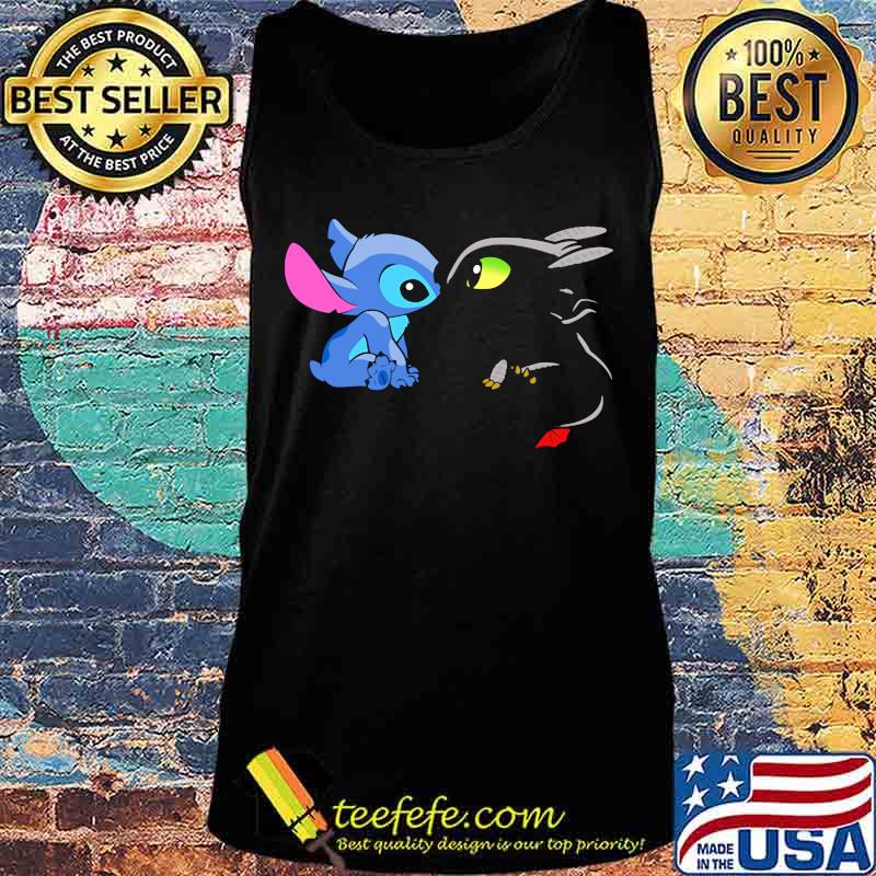 Stitch and toothless cartoon s Tank top Stitch and toothless cartoon s Tank top